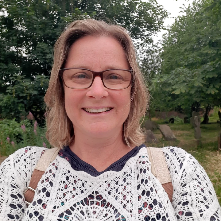 Portrait of Nicole, Middle School Teacher at Alma Forest School.